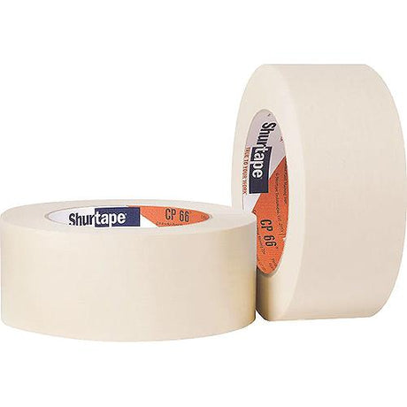Shurtape 172840 General Purpose CP 66 Masking Tape, 1" x 180', Natural