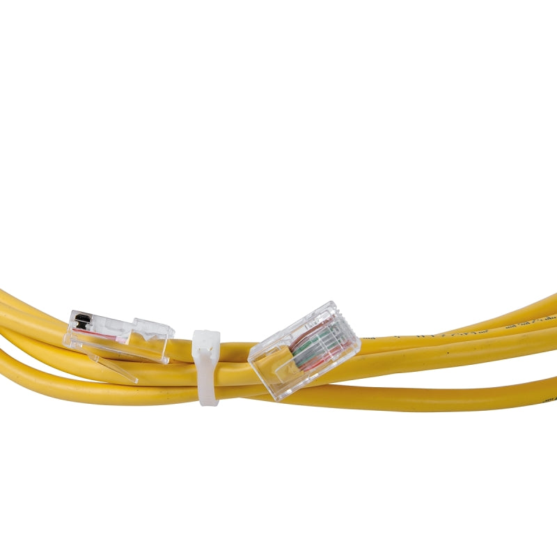 Gardner Bender 46-308MN Cable Tie, 1/4 in Max Bundle Dia, Double-Lock Locking, Nylon, Natural, 8 in L