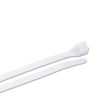 Gardner Bender 46-308MN Cable Tie, 1/4 in Max Bundle Dia, Double-Lock Locking, Nylon, Natural, 8 in L