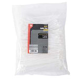 Gardner Bender 46-308MN Cable Tie, 1/4 in Max Bundle Dia, Double-Lock Locking, Nylon, Natural, 8 in L