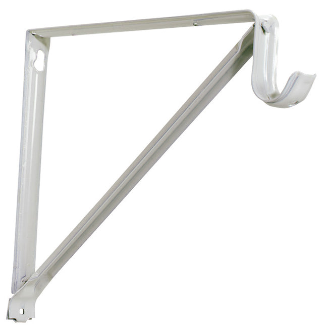 Knape & Vogt John Sterling White Steel Shelf/Rod Bracket 16 Ga. 11 in. L 150 lb, Pack of 20