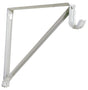 Knape & Vogt John Sterling White Steel Shelf/Rod Bracket 16 Ga. 11 in. L 150 lb, Pack of 20