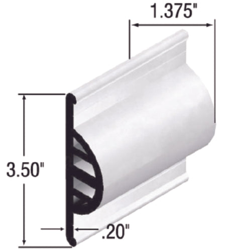 Taylor 45969 True Color Commercial Grade Side Gard Dock Edging, 10' in Retail Pack