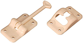 ENTRY DOOR HOLD-PLAST. COL WHT