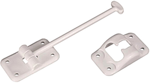 ENTRY DOOR HOLDER 6IN WHITE