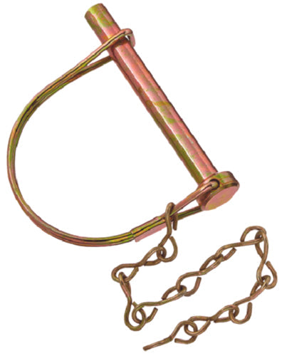 RV Designer Coupler Safety Lock Pin w/Chain, 5/16 x 2-1/2". Bulk, Pack of 10