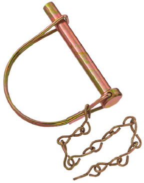 RV Designer Coupler Safety Lock Pin w/Chain, 5/16 x 2-1/2". Bulk, Pack of 10