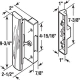 Prime-Line C 1126 Handleset, Aluminum/Wood