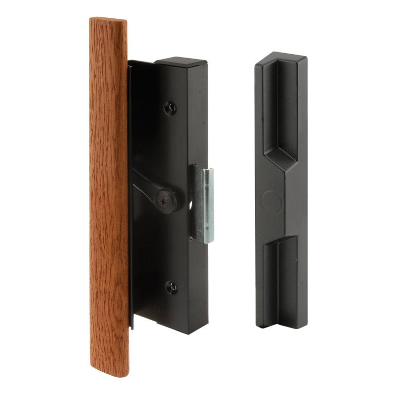 Prime-Line C 1126 Handleset, Aluminum/Wood