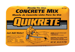 Quikrete Concrete Mix 40 lb Gray