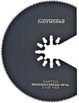 Genesis GAMT522 Saw Blade, 3-1/8 in, 20 TPI, HSS