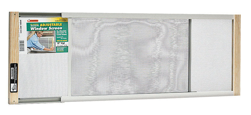Frost King WB Marvin 25 45 in. W in. Steel Adjustable Window Screen, Pack of 12