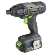 Genesis G20 MAX GLID20B Impact Driver, Battery Included, 20 V, 2 Ah, 1/4 in Drive, Hex Drive, 0 to 3600 ipm