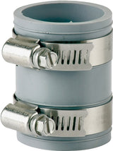 ProSource KJ-004 Coupling, 3/4 x 3/4 in, Any Drain Application that Uses Plastic, Cast Iron, Steel or Copper Drain Pipes