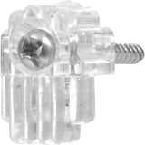 HILLMAN OOK Clear Holder Kit Mirror Holder 20 lb 4 pk, Pack of 10