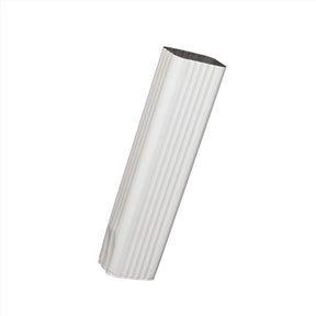 Amerimax 3 in. H X 2 in. W X 15 in. L White Aluminum K Downspout Extension