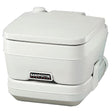 Dometic 2.5 Gallon SaniPottie 964MSD Portable Toilet With Mounting Brackets and 1.5″ MSD Fittings