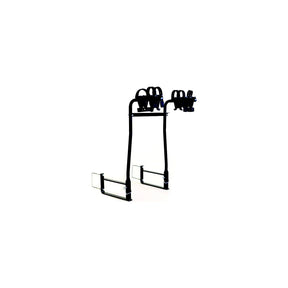Swagman 80501 Black Around The Spare Deluxe 2 Bike RV Rack Fits 4 to 4.5" Square Steel Bumper