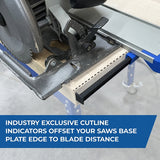 Kreg KMA4700 Series Straight Edge Guide, Specifications: XL, 8 ft Cutting Capacity, Aluminum