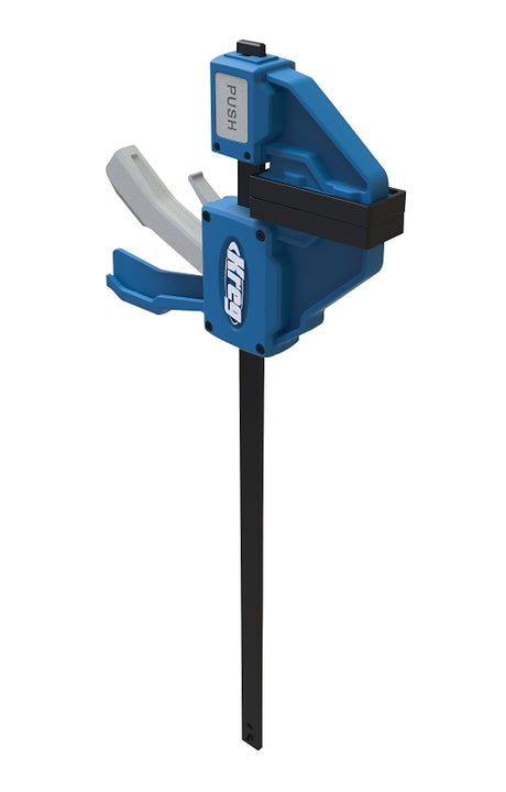 Kreg VersaGrip KVGC12 Bar Clamp, 300 lb, 12 in Max Opening Size, Polymer Body