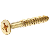 HILLMAN No. 8 X 2 in. L Phillips Coarse Wood Screws 2 pk, Pack of 10