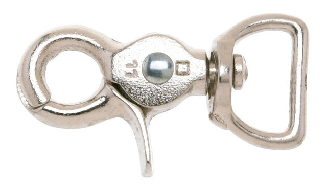 Campbell 5/8 in. D X 2-1/2 in. L Nickel-Plated Iron Trigger Snap 70 lb, Pack of 10