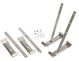 Amerimax 0.88 in. H X 1.25 in. W X 4.25 in. L Metallic Galvanized Steel K Gutter Hanger and Strap