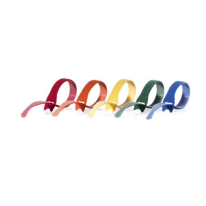 VELCRO Brand ONE-WRAP Small Nylon Ties 8 in. L 5 pk, Pack of 12