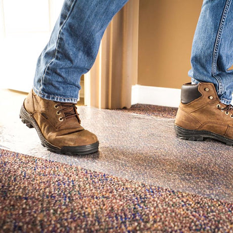 Surface Shields Carpet Shield Self-Adhering Film 3 mil X 24 in. W X 50 ft. L Polyethylene Clear
