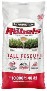 The Rebels 100543731 Grass Seed, 40 lb Bag
