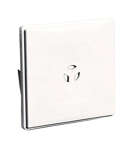 Builders Edge Dutch Lap 6-5/8 in. H X 7 in. W X 7/8 in. L Prefinished White Copolymer Mounting Block, Pack of 10