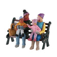 Lemax A2458 Christmas Decor, Caddington Happy In The Park, Resin, Pack of 36
