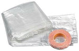 Frost King V73H Indoor Shrink Window Kit, 62 in W, 0.75 mil Thick, 42 in L, Plastic, Crystal Clear, 1/PK