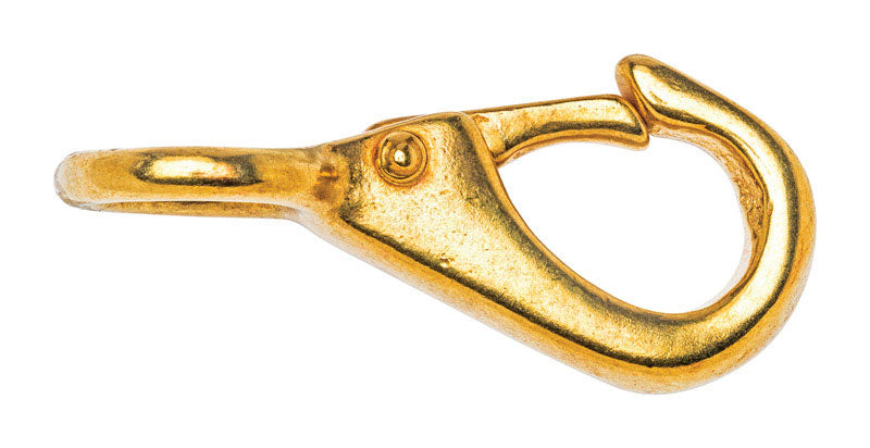 Campbell 3/4 in. D X 3-15/64 in. L Polished Bronze Quick Snap 140 lb, Pack of 10