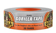 Gorilla 105634 Duct Tape, 30 yd L, 1.88 in W, Polyethylene-Coated Cloth Backing, Silver