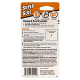 Gorilla 7900102 Super Glue, Liquid, Irritating, Straw/White Water, 3 g Tube