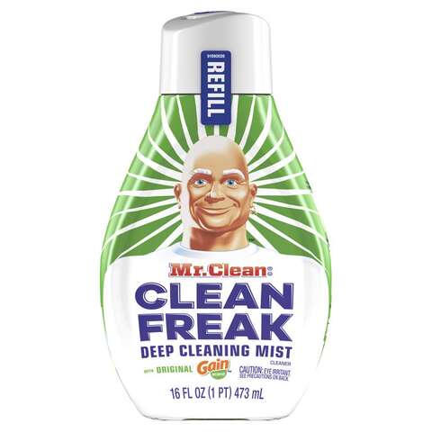 Mr. Clean Clean Freak Original Scent Concentrated Deep Cleaning Mist Refill Liquid 16 oz, Pack of 6