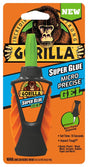 Gorilla 102177 Micro Precise Super Glue, Liquid, Irritating, Sharp, Clear, 5.5 g Bottle