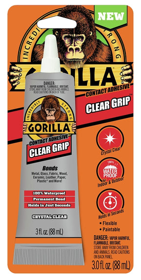Gorilla 8140002 Contact Adhesive, 88 mL Tube