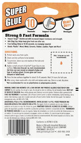 Gorilla 105800 Super Glue, Liquid, Translucide, 3 g Tube