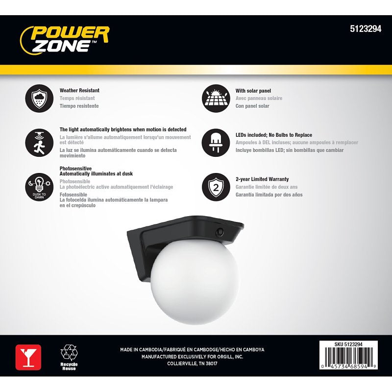 Powerzone CL-SRJJ1000 Solar Power Lighting, LED Lamp