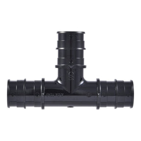 SharkBite UA370A5 Expansion Reducing Tee, 3/4 in, Barb, Polysulfone, Black, 160 psi Pressure