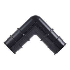 SharkBite UA260A5 Elbow, 1 in, Barb, 90 deg Angle, Acudel Polymer, Black, 150 to 160 psi Pressure