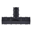 SharkBite UA416A5 Expansion Reducing Tee, 1 x 1 x 3/4 in, Barb, Polysulfone, Black, 160 psi Pressure