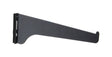 Knape & Vogt Black Steel Regular Duty Bracket 16 Ga. 8 in. L 160 lb, Pack of 10