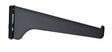 Knape & Vogt Black Steel Regular Duty Bracket 16 Ga. 12 in. L 160 lb, Pack of 10