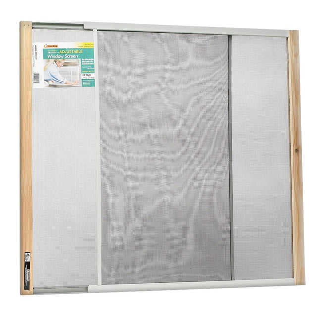 Frost King WB Marvin 21 37 in. W in. Steel Adjustable Window Screen, Pack of 12