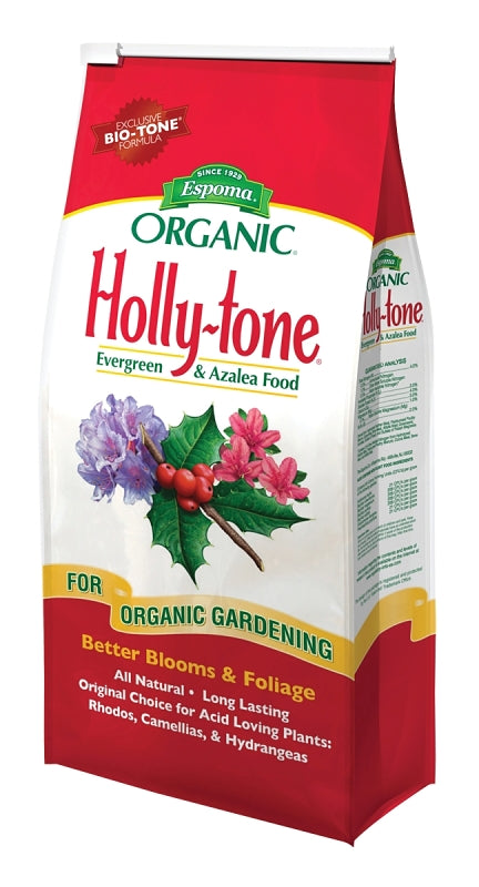 Espoma Organic Holly-Tone HT36 Organic Plant Food, 36 lb Bag, Granular, 4-3-4 N-P-K Ratio