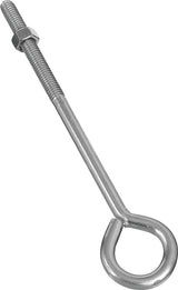 National Hardware N221-671 Eye Bolt, 3/8-16 Thread, Coarse Thread, 3 in L Thread, 1 in ID Dia Eye, 6.35 in L Shank