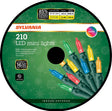 Santas Forest V40741-33 Italian Light Reel, 120 V, 70-Lamp, Multi-Color, 20,000 hr Average Life, 48 ft L